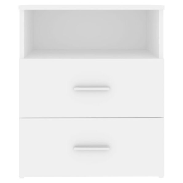 vidaXL Nočný stolík biely 50x32x60 cm – Obrázok 6