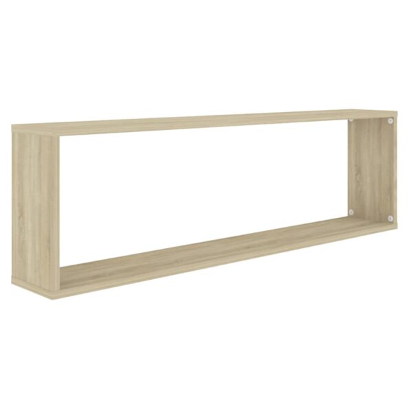 VXL8720286595060_g_en_hd_4.jpg vidaXL Nástenné police 2 ks, dub sonoma 100x15x30 cm, kompozitné drevo – Obrázok 6