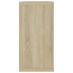 vidaXL Nástenné police 2 ks, dub sonoma 100x15x30 cm, kompozitné drevo – Obrázok 7