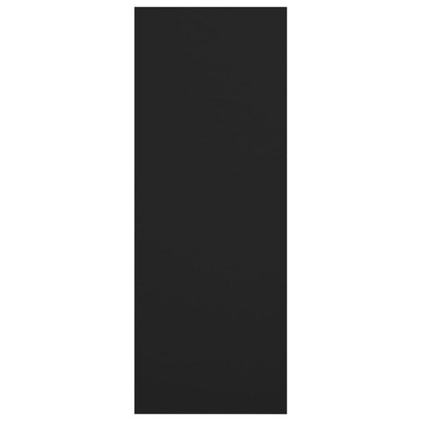 vidaXL Konzolový stolík čierny 78x30x80 cm drevotrieska – Obrázok 6