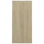 vidaXL Stôl na notebook dub sonoma 102,5x35x75 cm drevotrieska – Obrázok 5