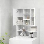 vidaXL Skrinka na práčku biela 70,5x25,5x90 cm – Obrázok 4