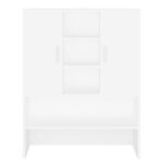 vidaXL Skrinka na práčku biela 70,5x25,5x90 cm – Obrázok 5