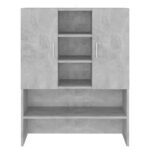 vidaXL Skrinka na práčku betónovosivá 70,5x25,5x90 cm – Obrázok 5