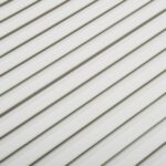 vidaXL Lamelové dvierka na skrinku 4 ks, biele 99,3x39,4 cm, borovica – Obrázok 3