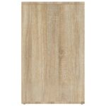 vidaXL Kozmetická skrinka dub sonoma 80x40x65 cm spracované drevo – Obrázok 4