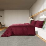 vidaXL Súprava obliečok čierna 240x220 cm ľahké mikrovlákno – Obrázok 4