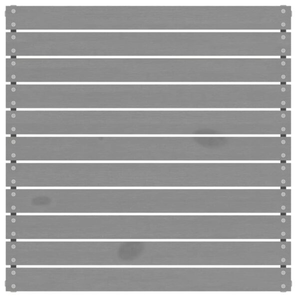 vidaXL 4-dielna záhradná sedacia súprava borovicový masív sivá – Obrázok 12