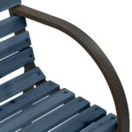 vidaXL Detská záhradná lavička 81 cm čínska jedľa sivá – Obrázok 5