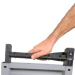 vidaXL Plastová skrinka 68x39x171,5 cm ratanový dizajn – Obrázok 5