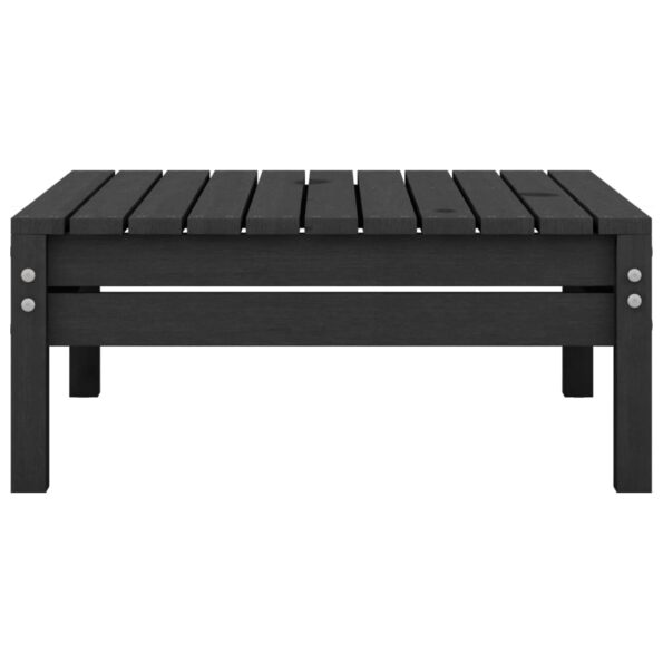 vidaXL 3-dielna záhradná sedacia súprava čierna masívna borovica – Obrázok 12