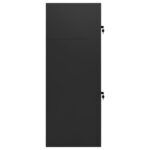vidaXL Skriňa na sedlo antracitová 53x53x140 cm oceľová – Obrázok 3