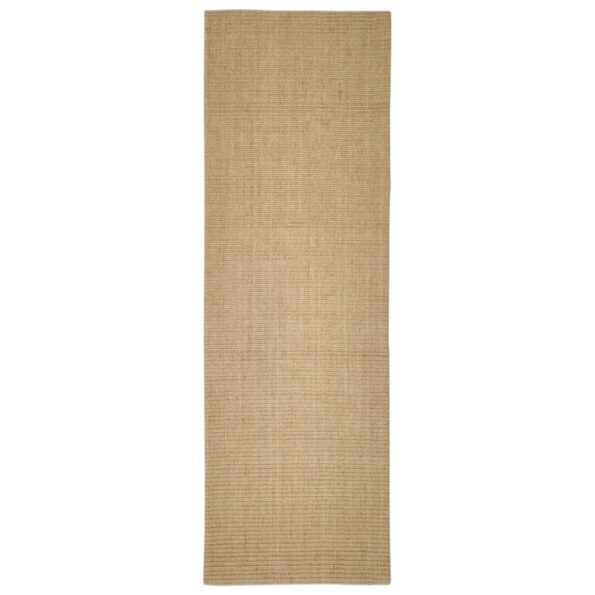 vidaXL Koberec prírodný sisal 80x250 cm – Obrázok 2
