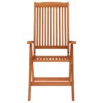 vidaXL Skladacie záhradné stoličky 4 ks eukalyptový masív – Obrázok 5