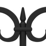 vidaXL Obruba trávnika 17 ks čierna 10 m PP – Obrázok 5