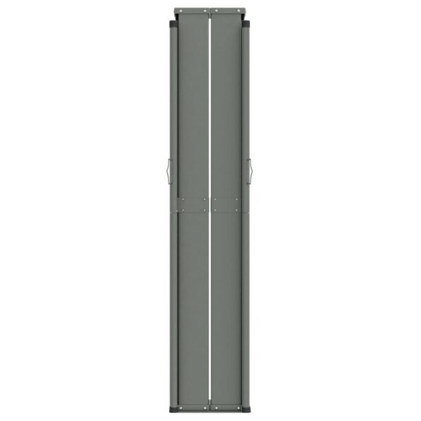 vidaXL Zaťahovacia bočná markíza hnedá 160x600 cm – Obrázok 4