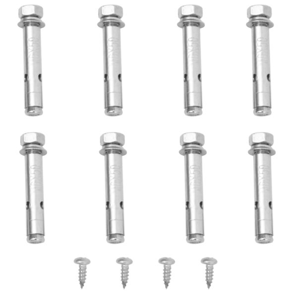 vidaXL Zaťahovacia bočná markíza antracitová 160x1000 cm – Obrázok 8