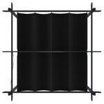 vidaXL Záhradný altánok so zaťahovacou strechou 3x3 m antracitový – Obrázok 7