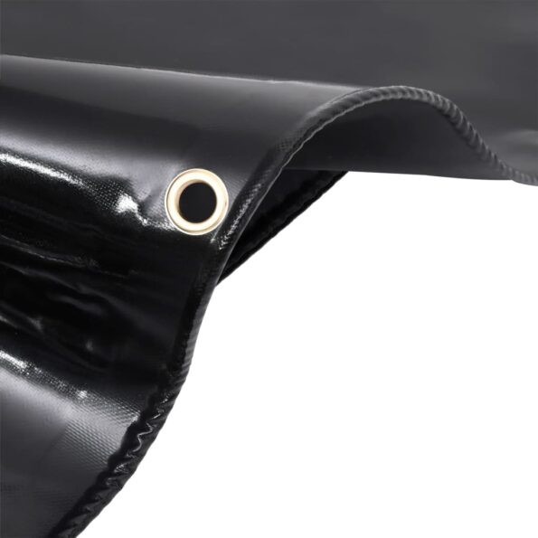 vidaXL Celta 650 g/m² 3x4 m čierna – Obrázok 5