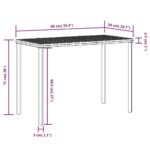 vidaXL 5-dielny záhradný sedací set so sedákmi tvar L polyratan hnedý – Obrázok 12