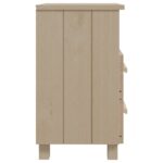 vidaXL Nočné stolíky HAMAR 2 ks, medovo hnedé 40x35x62 cm, masív – Obrázok 6
