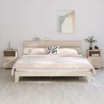 vidaXL Nočné stolíky HAMAR 2 ks, medovo hnedé 40x35x62 cm, masív