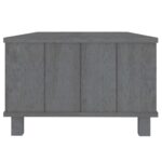 vidaXL Konferenčný stolík HAMAR, tmavosivý 100x55x35 cm, borovica – Obrázok 6