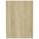 vidaXL TV skrinka dub sonoma 102x37,5x52,5 cm drevotrieska – Obrázok 6