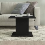 vidaXL Konferenčný stolík, čierny 55,5x55,5x40 cm, kompozitné drevo – Obrázok 4