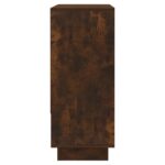 vidaXL Komoda dymový dub 97x31x75 cm drevotrieska – Obrázok 7