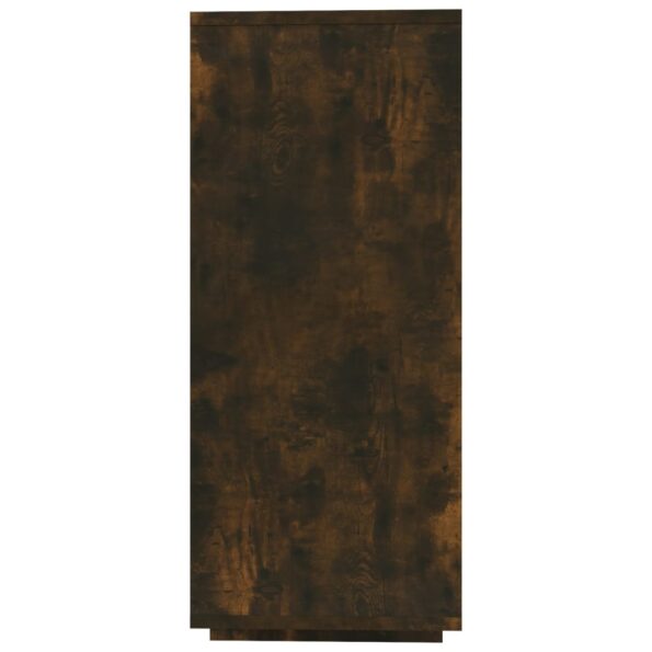 vidaXL Komoda, tmavý dub 120x30x75 cm, kompozitné drevo – Obrázok 6