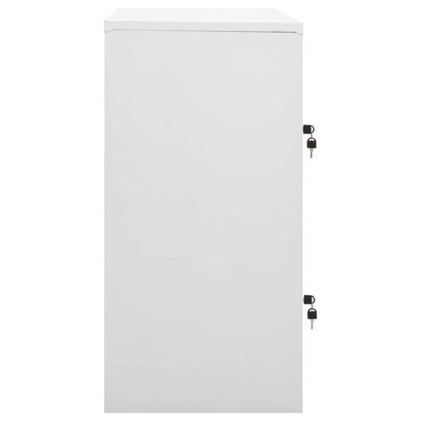 VXL8720286847671_g_en_hd_3.jpg vidaXL Uzamykacie skrinky 2 ks bledosivé a červené 90x45x92,5 cm oceľové – Obrázok 4