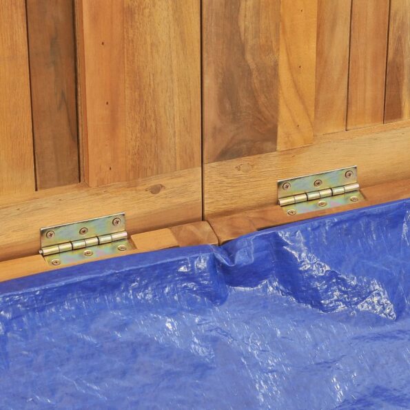 vidaXL Záhradný box 175x50x55 cm, tíkový masív – Obrázok 11