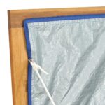 vidaXL Záhradný box 175x50x55 cm, tíkový masív – Obrázok 10