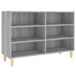 vidaXL Komoda, sivá sonoma 103,5x35x70 cm, kompozitné drevo – Obrázok 2