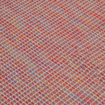 vidaXL Vonkajší koberec s plochým tkaním 120x170 cm červený – Obrázok 5