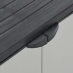 vidaXL Záhradná skrinka na odpad sivá a čierna 68x40x85 cm PP – Obrázok 8