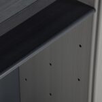 vidaXL Záhradná skrinka na odpad sivá a čierna 68x40x85 cm PP – Obrázok 10