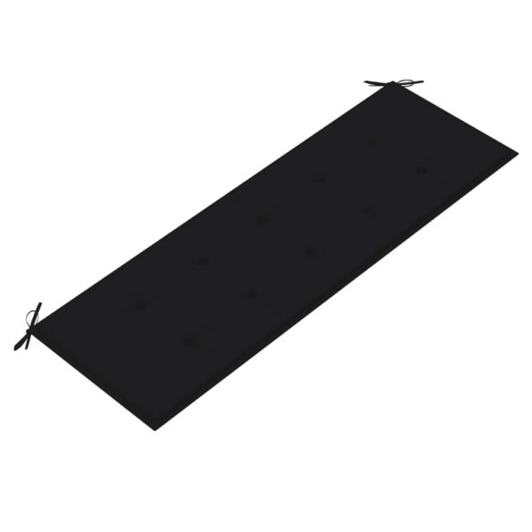 VXL8720286918630_g_en_hd_3.jpg vidaXL Lavička Batavia s čiernou podložkou 150 cm tíkový masív – Obrázok 5