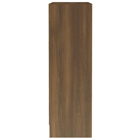 vidaXL Knižnica hnedý dub 60x24x74,5 cm spracované drevo – Obrázok 5