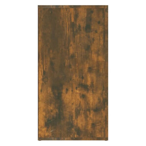 vidaXL Komoda dymový dub 120x36x69 cm spracované drevo – Obrázok 6