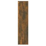 vidaXL Knižnica dymový dub 50x25x106 cm – Obrázok 7