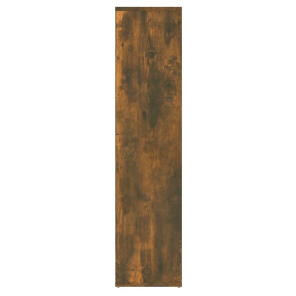 vidaXL Knižnica dymový dub 50x25x106 cm – Obrázok 7