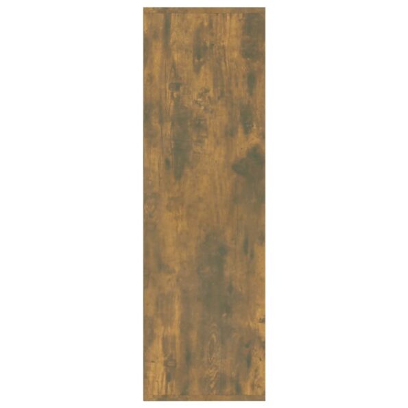 vidaXL Knižnica dymový dub 98x29x97,5 cm – Obrázok 4