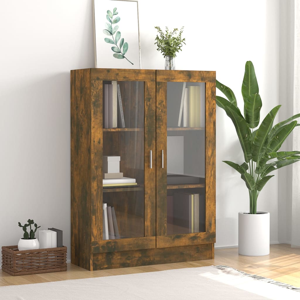 VXL8720286954935_m_en_hd_1.jpg vidaXL Vitrína dymový dub 82,5x30,5x115 cm spracované drevo – Obrázok 1