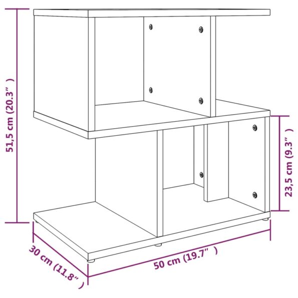 VXL8720286955864_g_en_hd_6.jpg vidaXL Nočné stolíky 2ks sivý dub sonoma 50x30x51,5cm spracované drevo – Obrázok 8
