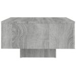 vidaXL Konferenčný stolík sivý sonoma 60x60x31,5 cm spracované drevo – Obrázok 4