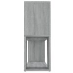vidaXL Knižnica sivý dub sonoma 100x24x63 cm spracované drevo – Obrázok 6