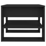 vidaXL Konferenčný stolík čierny 55,5x55x45 cm spracované drevo – Obrázok 4