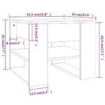 vidaXL Konferenčný stolík čierny 55,5x55x45 cm spracované drevo – Obrázok 7